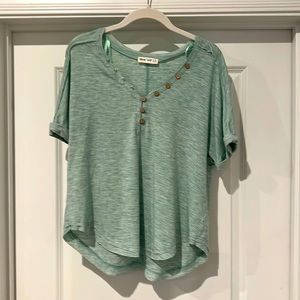 New In Green Top. Boutique.